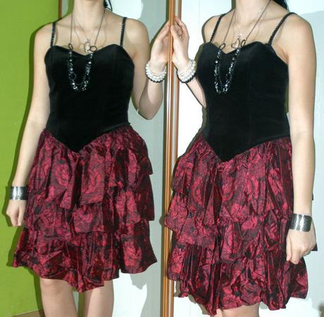 Společenské slavnostní korzetové šaty, bhs,40