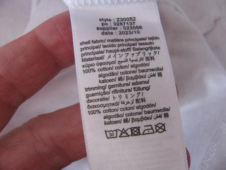 Bílé bavlněné dětské tričko karl lagerfeld, 146