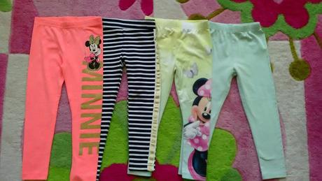 Legíny zn."disney, kiki & koko,girls" vel."98", disney,98