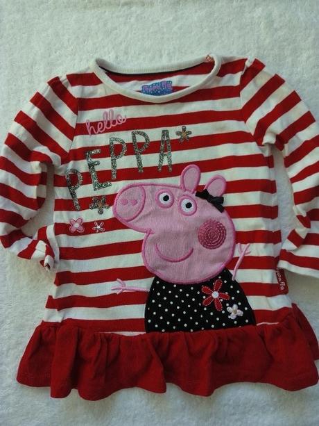 Pruhovaná tunika s pepinou, nutmeg,86