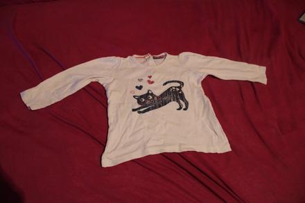 Dívčí halenka kočička, srdíčka vel. 86 - 92, lupilu,86