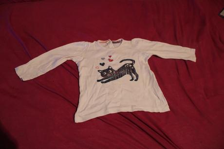 Dívčí halenka kočička, srdíčka vel. 86 - 92, lupilu,86