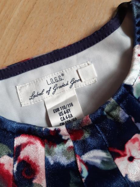 Dívčí šaty, vel. 110, h&m,110