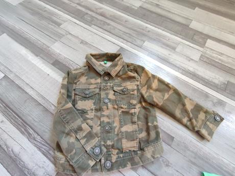 Džínová bunda benetton, velikost 2roky, benetton,92