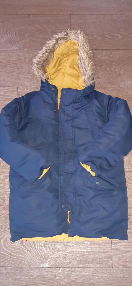 Zimní oboustranná párka m&s, marks & spencer,140