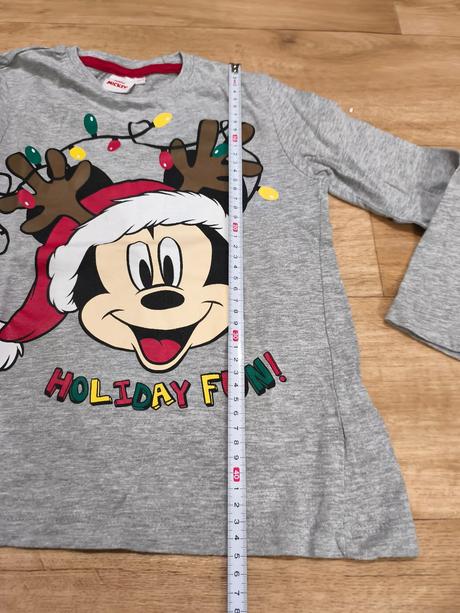 Vánoční triko s mickey mouse, 122