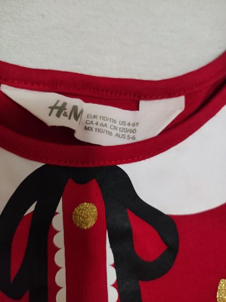 Vánoční šaty 110-116, 110