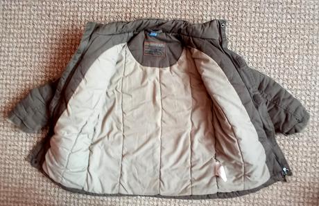 Zimní bunda hnědá vel. 122 dopodopo, dopodopo,122