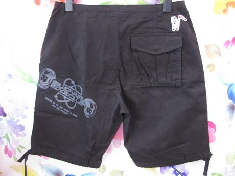 Černé cargo kraťasy značky billionaire boys club, l