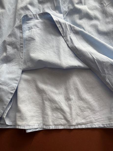 Ob/ šaty bledě modré - v. 5/6 let zn. next, next,116