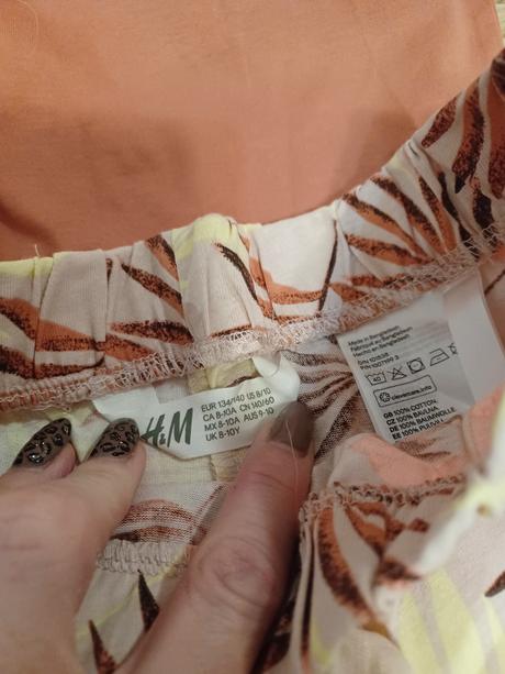 Letní komplet h&m 134/140, h&m,140
