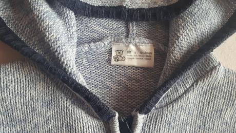 Dětský svetr, svetřík, svetýrek s kapucí, vel.80, baby,80