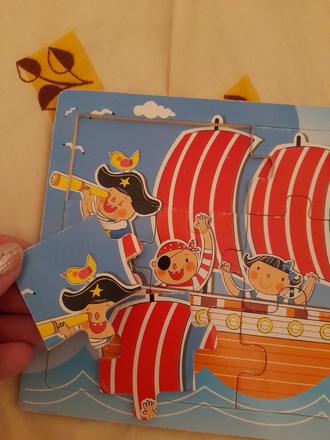 Puzzle malé piráti, 