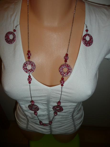 Set řetízek - náhrdelník + náušnice,