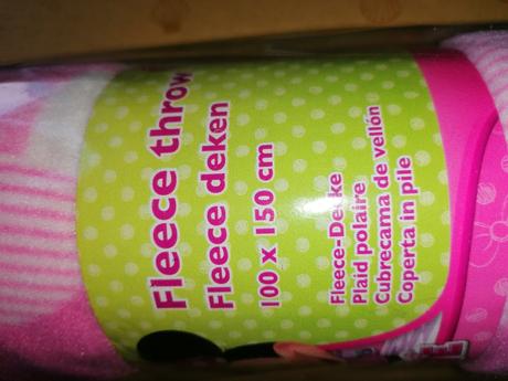 Fleece deka minnie 100 x150 cm, 