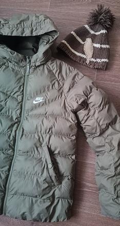 Prošívaná bunda nike vel. l 147/158 +kulich burton, nike,146