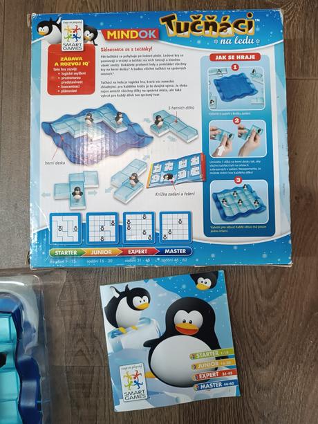 Logická hra tučňáci na ledu, 