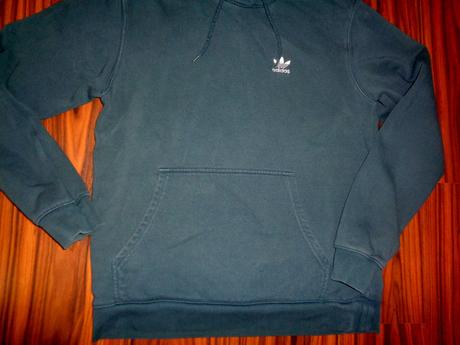 Krásná petrolejově modrá mikina adidas, adidas,m