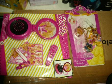 Barbie princezna dětské doplňky hřeben, 