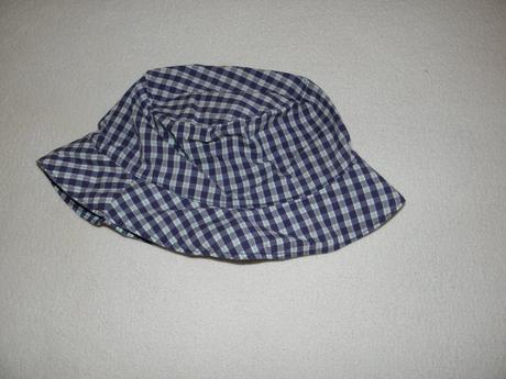 Modrý plátěný klobouk zn. fantom vel.52, 98