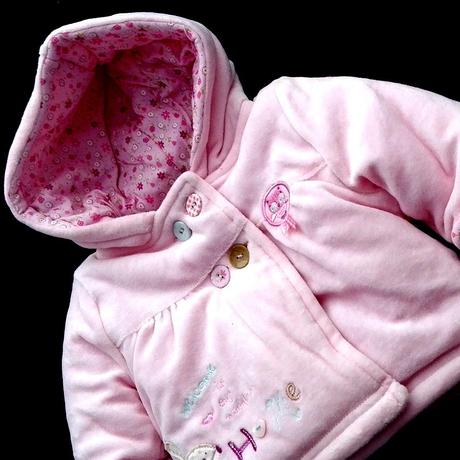 Dětská bunda růžová, babaluno, babaluno,68