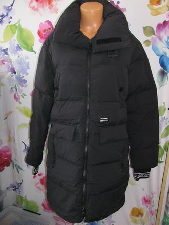 Unisex teplý péřový zimní kabát,parka, s