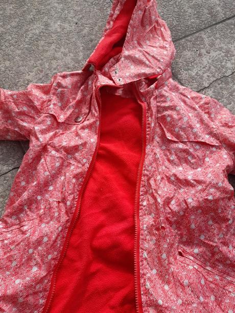 Bunda růžová na donošení 146, 146