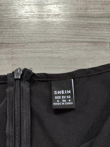 Černé šaty shein , velikost s, s