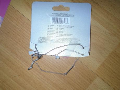 Náramek na nohu na kotník 2ks dvojitý,