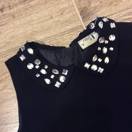 Slavnostní šaty s kamínky next, next,110