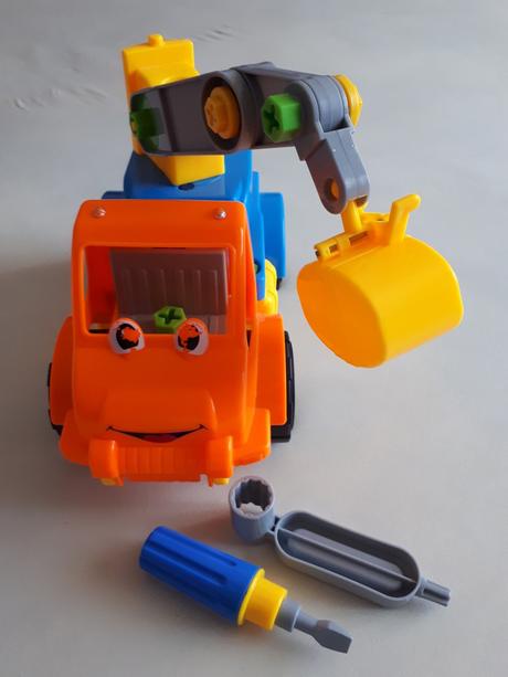 Auto šroubovací, bagr, 30cm, kamyu,