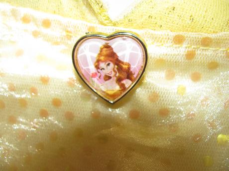 Kostým-zlato žluté šaty princezna bella, 