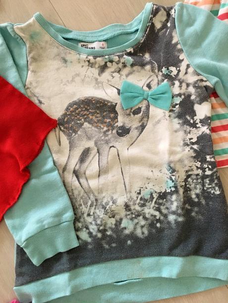 Balík dívčího letního oblečení (6 - 7 let), 104–116