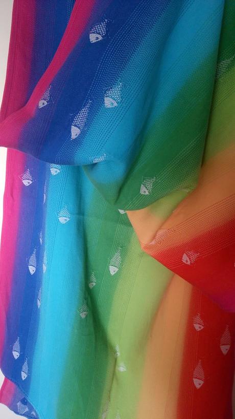 Šátek na nošení dětí didymos, didymos