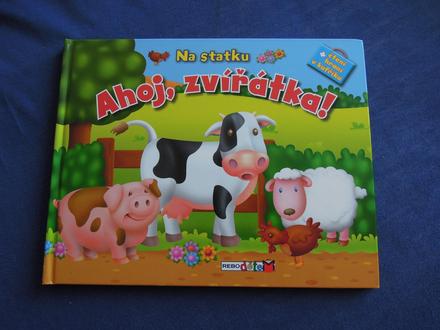 Knížka ahoj,zvířátka,