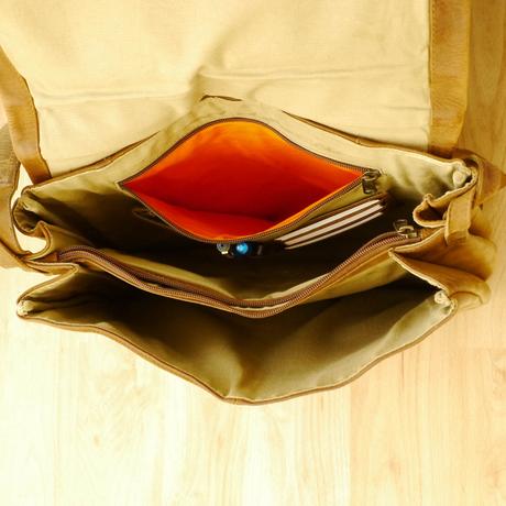 Kozena taska pres ramen zn. harolds- vintage kabel,