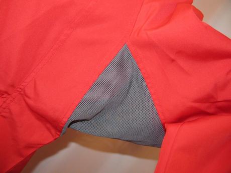 Přechodní červená bunda větrovka - kalenji, s