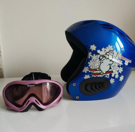 Dětská helma na lyže, s