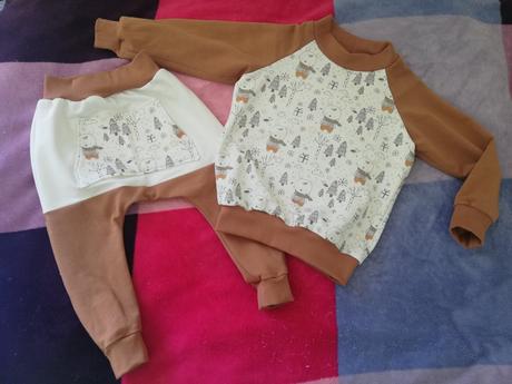 2 dílná tepláková souprava, 80 / 86