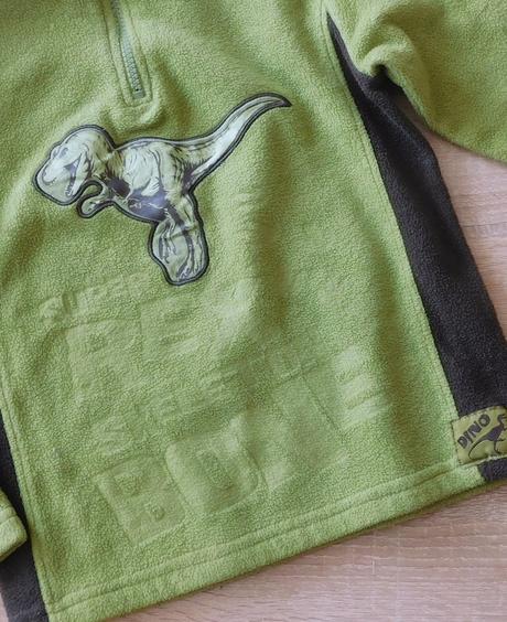 Mikina palomino s dinosaurem vel.110/116, palomino,110