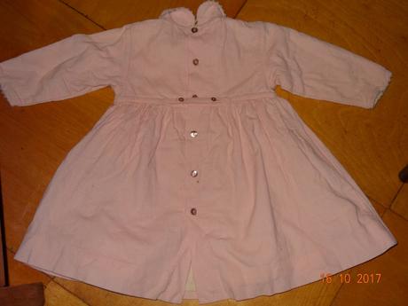 Dívčí šaty s límečkem a květy, jacadi,80