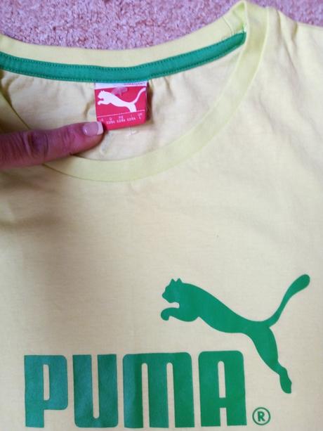 Tričko zn."puma" vel."l" je větší, puma,l
