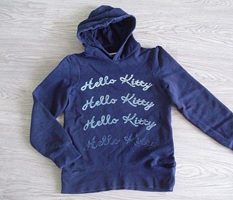 Mikina hello kitty, vel.158/164, h&m,158