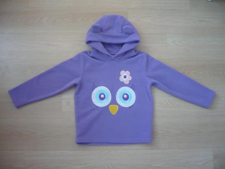 Fleesová mikina sovička, bonprix,116