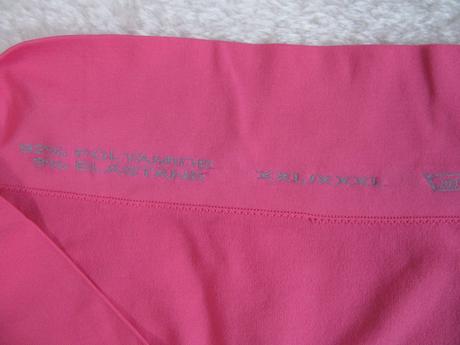 Sytě růžové bezešvé elastické kalhotky, xxxl