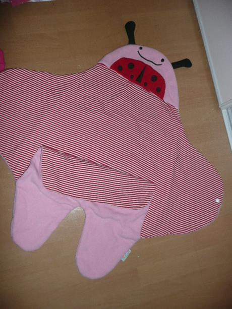 Plyšový fusak spaní autosedačka kočárek beruška,