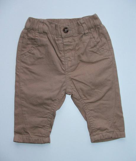 K987 podšité plátěné kalhoty vel. 68, next,68