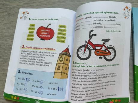 Opakování na prázdniny - 2. a 3. třída, vyplňovací,