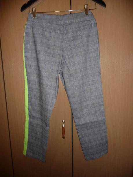 Šedočerné kalhoty vel.xl, xl