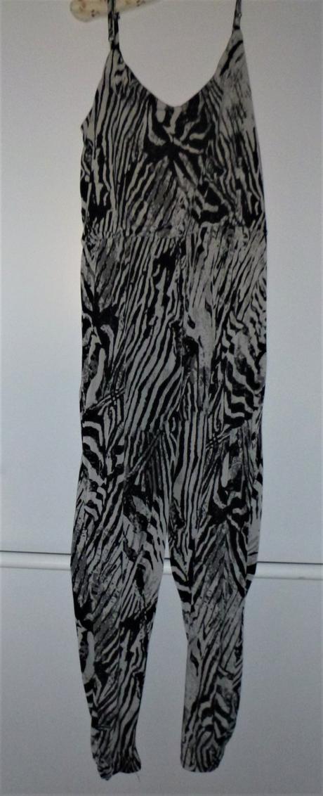 Krásnej zebra overal - vyšší postava - vel.l-xl, papaya,l